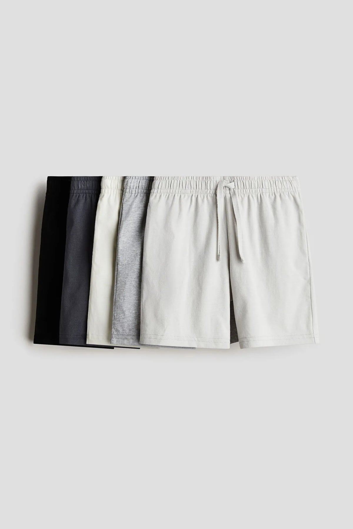 Kit 5 Bermudas Jersey Variadas