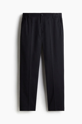 Calça de alfaiataria em Linho slim fit Azul